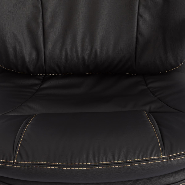 Кресло «Softy Lux» (Искусственная чёрная чёрная кожа) фото № 9