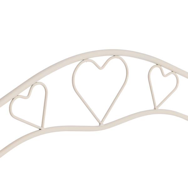 Кровать односпальная «Рокси» (Roxie) + основание (Белый (90 x 200см) фото № 9