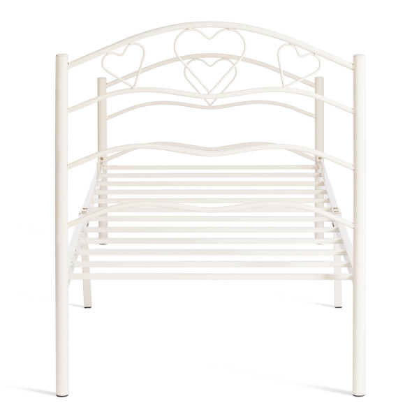 Кровать односпальная «Рокси» (Roxie) + основание (Белый (90 x 200см) фото № 4