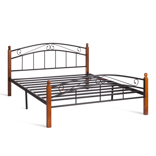 Кровать AT 8077 (металлический каркас) + металлическое основание (160см x 200см) фото № 2