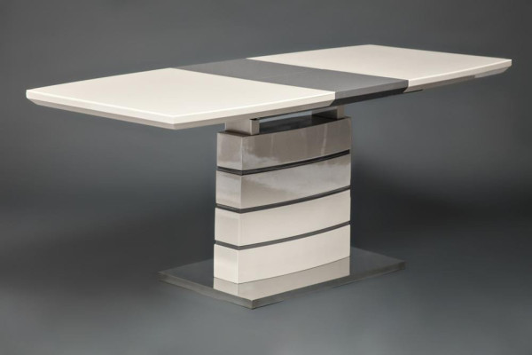 Стол раскладной «Wolf» (mod. 8053-2) (слоновая кость/латте, 120/160x80x76см) фото № 11