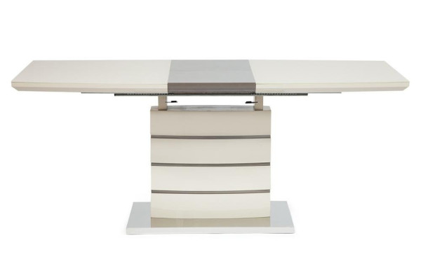 Стол раскладной «Wolf» (mod. 8053-2) (слоновая кость/латте, 120/160x80x76см) фото № 2