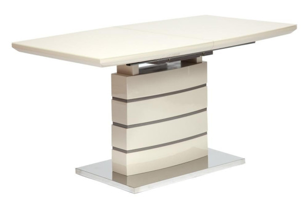 Стол раскладной «Wolf» (mod. 8053-2) (слоновая кость/латте, 120/160x80x76см) фото № 7