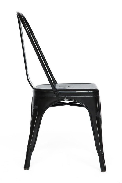 Стул металлический Secret De Maison «Loft Chair» (Лофт Чаир) (mod. 012 Black) (Черный «Лофт») фото № 3
