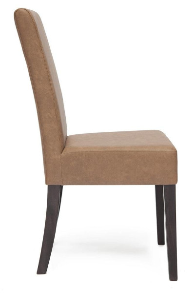 Стул с мягким сиденьем и спинкой «Ditta» (Дитта) (Коричневая экокожа) фото № 3