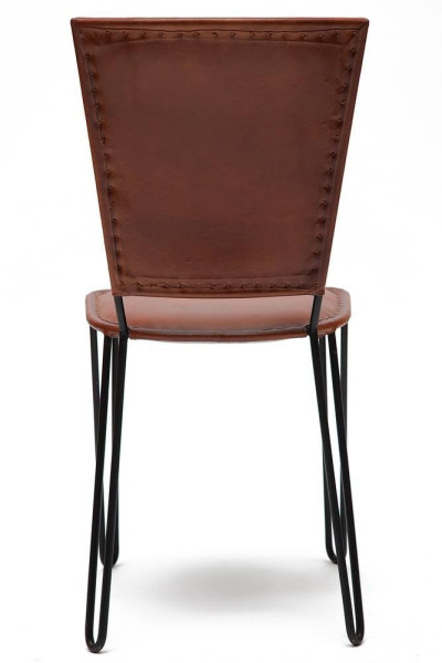 Стул Secret De Maison «BRIDELL» ( mod. M-9474 ) из натуральной кожи / коричневый фото № 4