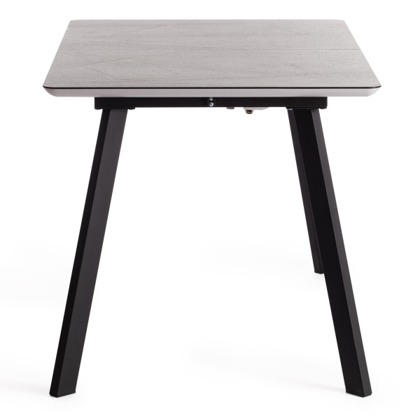 Стол обеденный DARWIN Мрамор светлый/Черный фото № 3