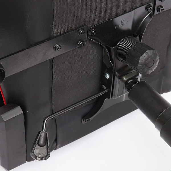 Кресло компьютерное «iBat» (red) (Чёрно-красная искусственная кожа) фото № 16