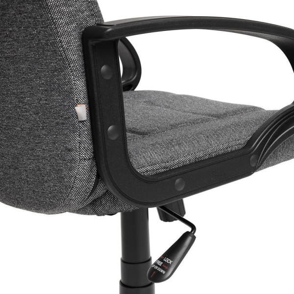Кресло офисное TetChair CH 747 (Серая ткань) фото № 7