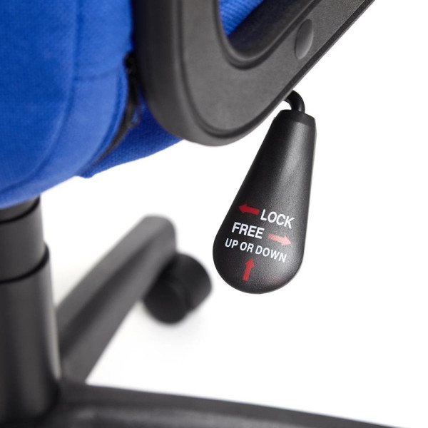 Кресло офисное TetChair CH 747 (Синяя ткань) фото № 9