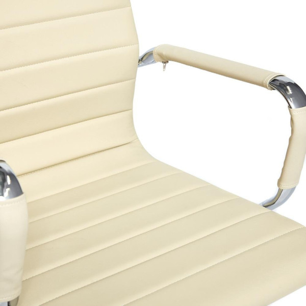 Кресло офисное TetChair «Urban» (Искусств. бежевая кожа) фото № 9
