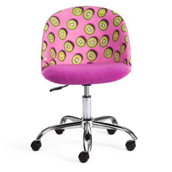 Кресло MELODY (ткань/флок, фиолетовый, Botanica 06 kiwi/138) фото № 5