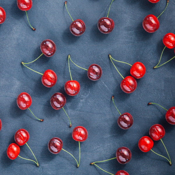 Кресло MELODY (ткань/флок, серый, Botanica 08 cherry/29) фото № 9