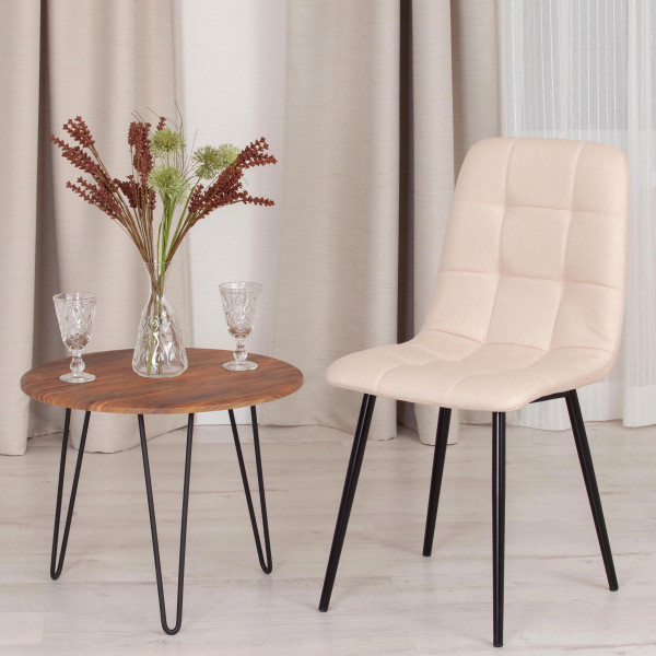 Стул CHILLY MAX (бежевый /черный) фото № 10