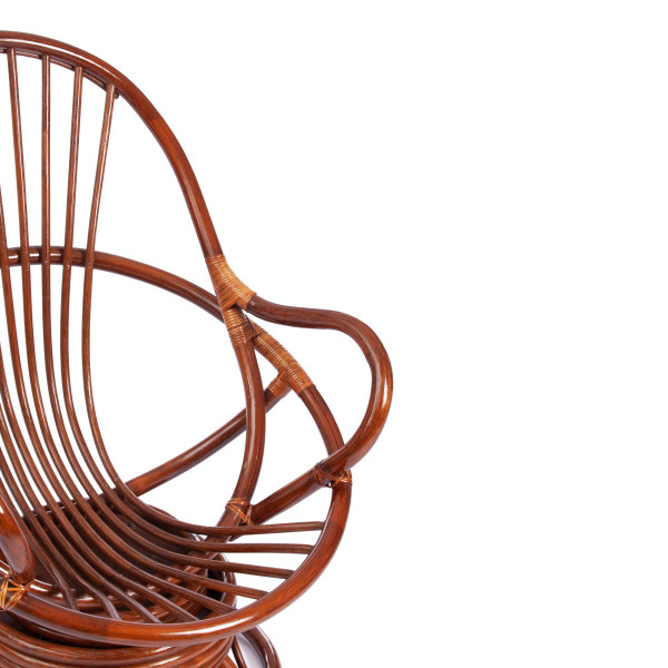 Кресло вращающееся "FLORES" 5005 /с подушкой/ (орех) фото № 12