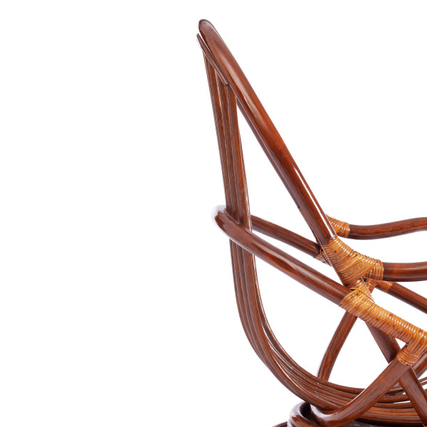 Кресло вращающееся "FLORES" 5005 /с подушкой/ (орех) фото № 14