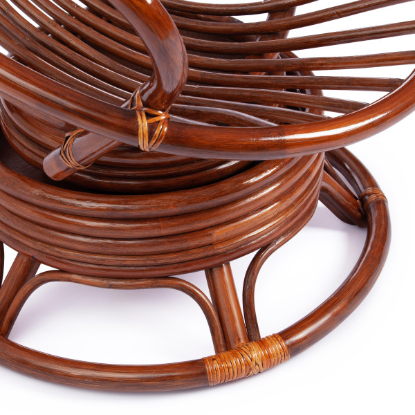 Кресло вращающееся "FLORES" 5005 /с подушкой/ (орех) фото № 20