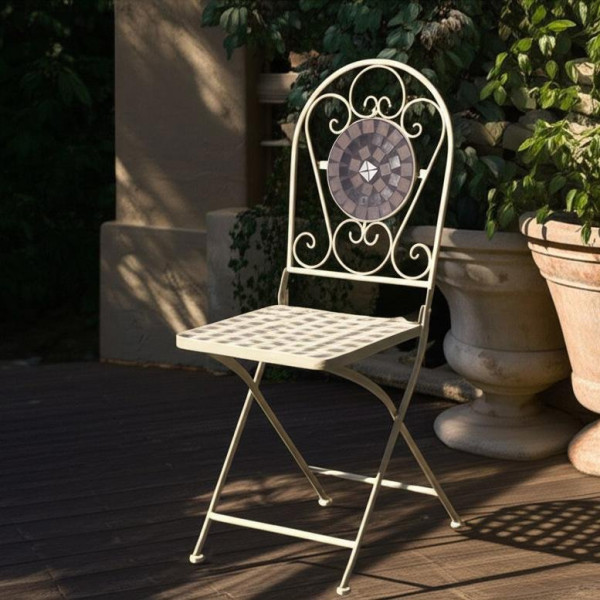 Стул Secret de Maison VICENZA (mod. PL08-7451RV) (белый/плитка "калейдоскоп") фото № 11