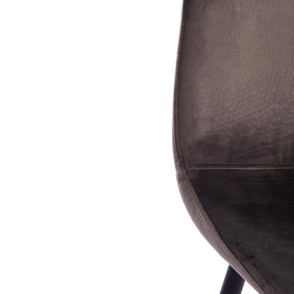 Стул BREEZE (mod. 4724) (светло-серый/черный) фото № 8