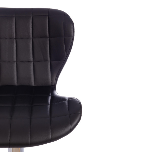 Стул барный AVIONIC (mod. KY712A) (черный/хром) фото № 6