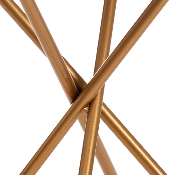 Столик кофейный Secret De Maison TRIXY ( mod. 19993 ) (алюминиевый сплав/мрамор/золотой) фото № 5