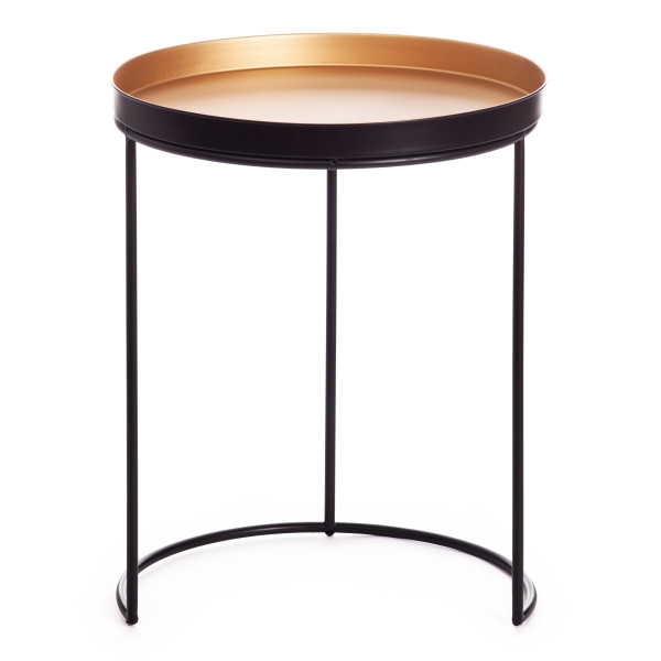 Набор столиков Secret De Maison RUNA ( mod. 11870 ) (черный/античная медь) фото № 4