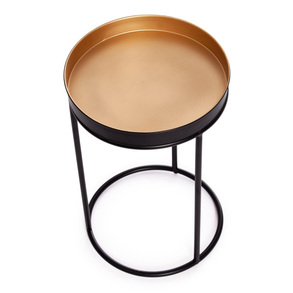 Набор столиков Secret De Maison RUNA ( mod. 11870 ) (черный/античная медь) фото № 9