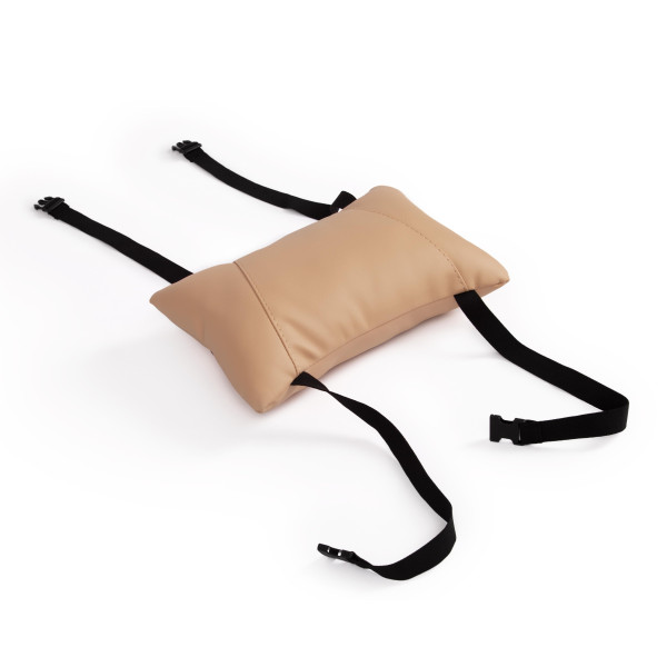 Кресло DRIVER (22) (кож/зам/ткань, бежевый/бронза, 36-34/TW-21) фото № 16