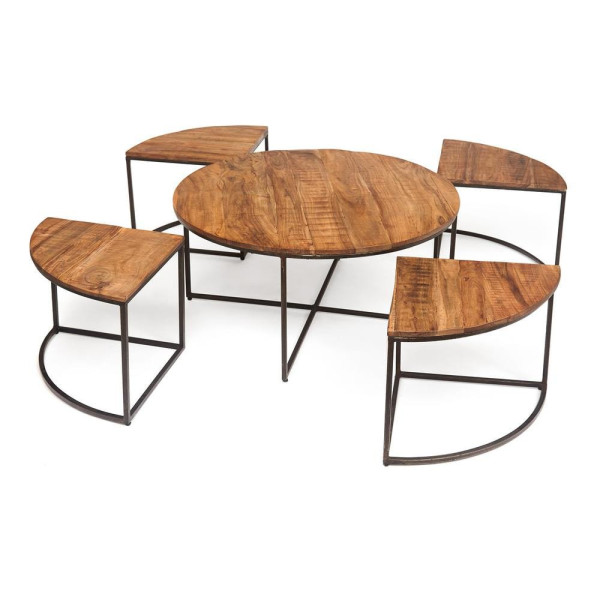 Стол кофейный Secret de Maison «Eugendorf» (mod. 1466) (Натуральный) фото № 3