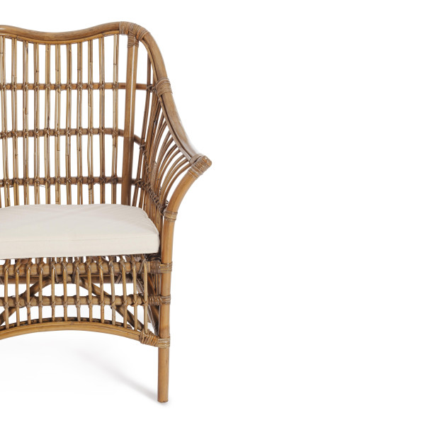 Кресло Secret De Maison BASON c подушкой (натуральный серый) фото № 7