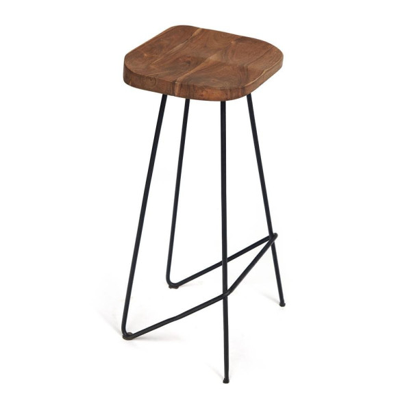 Стул барный Secret de Maison «Hoff» (mod. G05957) (Натуральный) фото № 6