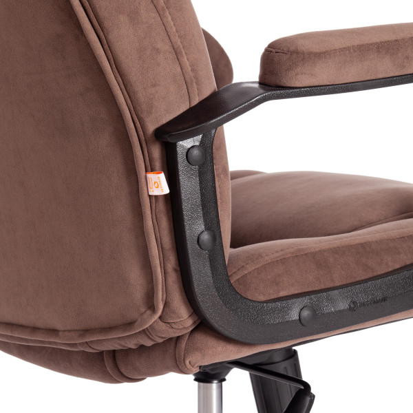 Кресло BERGAMO (флок , коричневый) фото № 12
