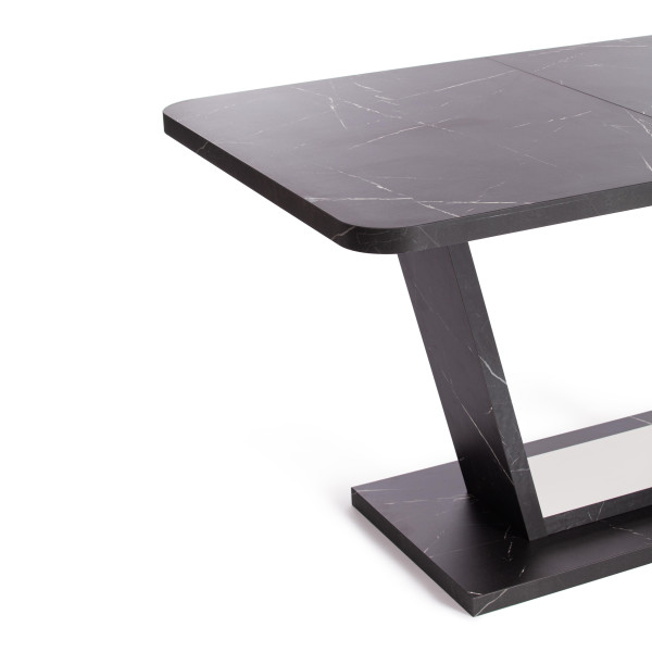 Стол обеденный VOX (Мрамор черный/Белый) фото № 9