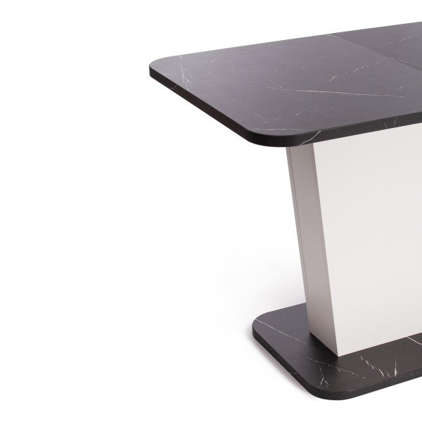 Стол обеденный GENT (Мрамор Блэк Роял/Белый) фото № 9