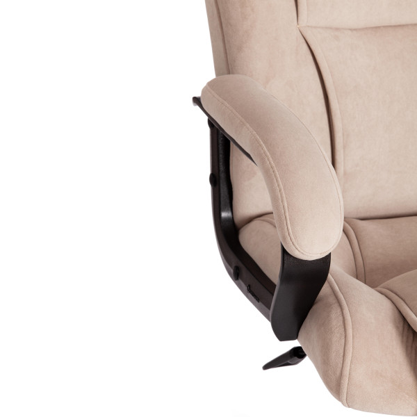 Кресло BERGAMO хром (22) флок , бежевый, 7 фото № 10