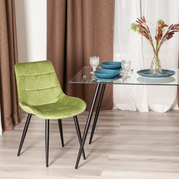 Стул ABRUZZO ( mod. 8060 ) (зеленый (HLR 54)/черный) фото № 10