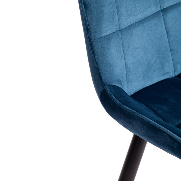 Стул ABRUZZO ( mod. 8060 ) (синий (HLR 63)/черный) фото № 7