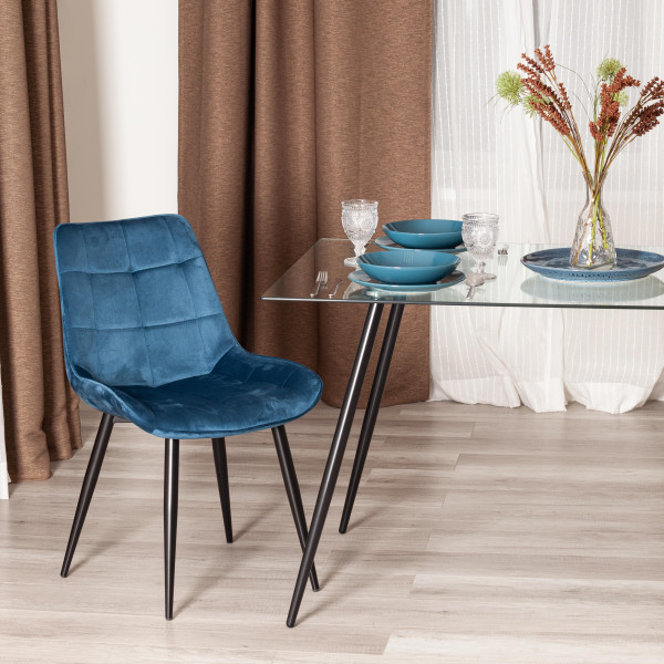 Стул ABRUZZO ( mod. 8060 ) (синий (HLR 63)/черный) фото № 10