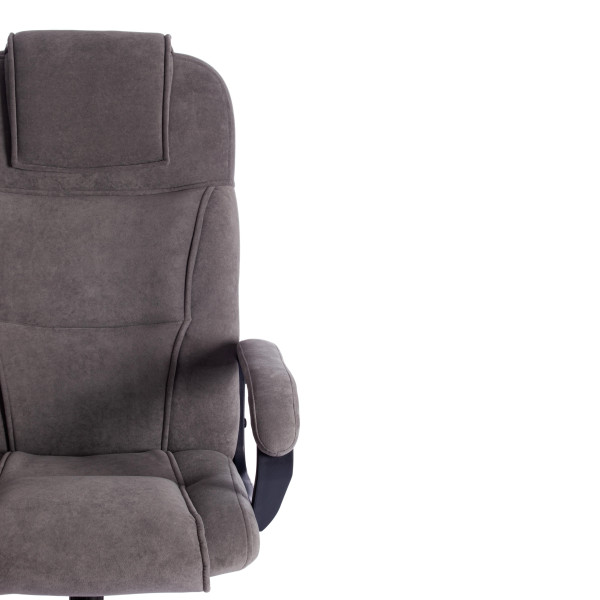 Кресло BERGAMO хром (22) флок , серый, 29 фото № 6