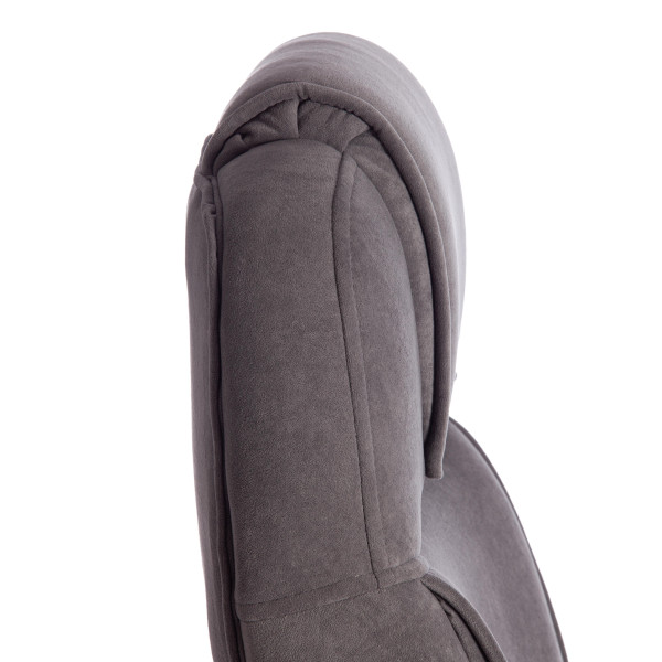 Кресло BERGAMO хром (22) флок , серый, 29 фото № 15