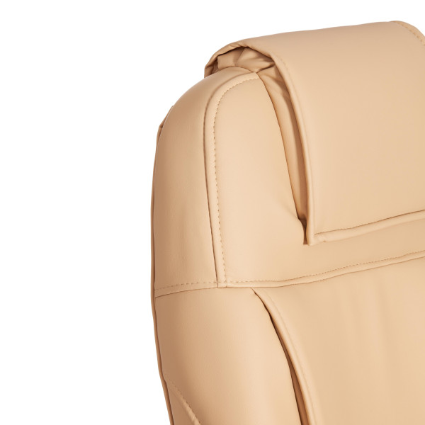 Кресло BERGAMO хром (22) кож/зам, бежевый, 36-34 фото № 13