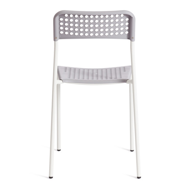 Стул ADDE (mod. C-049) металл/пластик, 39 х 49 х 78 см, Grey (серый) /White (белый) фото № 4