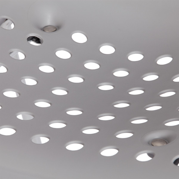 Стул SKALBERG (mod. C-084-A) металл/пластик, 46 х 56 х 79 см, Grey (серый) / Chrome (хром) фото № 8