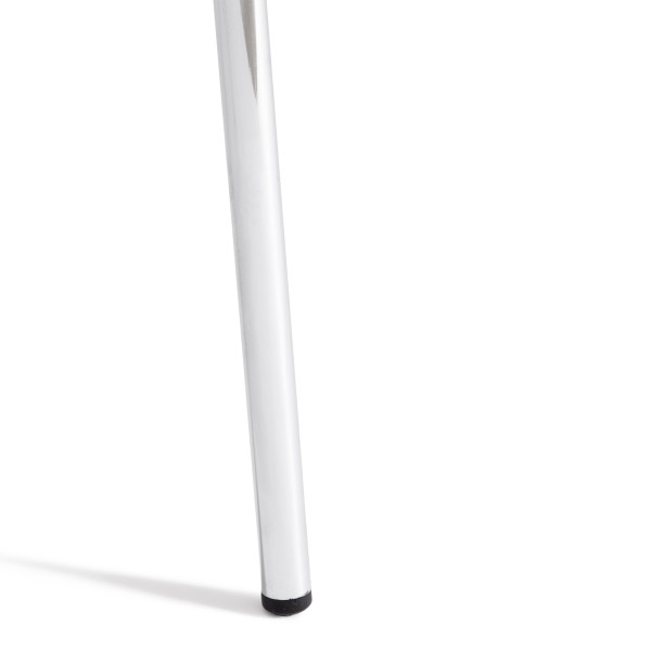 Стул SKALBERG (mod. C-084-A) металл/пластик, 46 х 56 х 79 см, Black (черный) / Chrome (хром) фото № 10