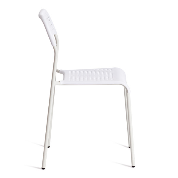 Стул ADDE (mod. C-049) металл/пластик, 39 х 49 х 78 см, White (белый) фото № 2