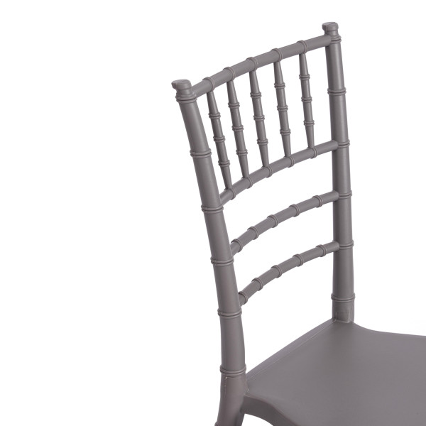 Стул CHAVARI (mod. 101) пластик, 40 х 49 х 88 см, Grey (Cерый) 09 фото № 8