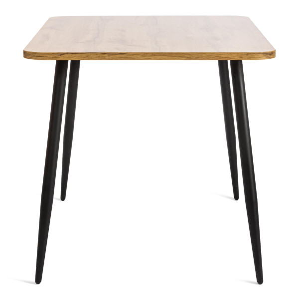 Стол PLUTO ЛДСП/металл, 120x80x77 см, Дуб вотан/Черный фото № 3