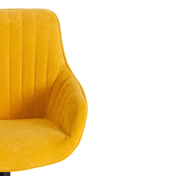 Кресло DUBLIN велюр Clermon, горчичный, 170 фото № 6