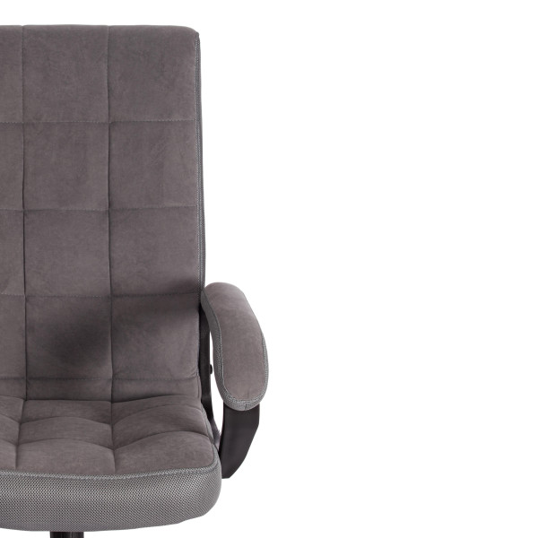 Кресло TRENDY (22) флок/ткань, серый, 29/TW-12 фото № 6