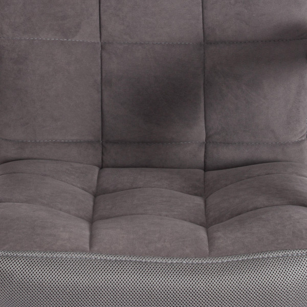 Кресло TRENDY (22) флок/ткань, серый, 29/TW-12 фото № 8